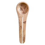 Talisman Designs Beechwood Coffee Scoop & Clip, Honey Bee Collection