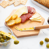 Talisman Designs Cheese Knife, Honey Bee Collection, Yellow