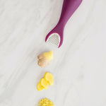 Talisman Designs Ginger Peeler & Grater, Purple
