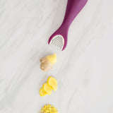Talisman Designs Ginger Peeler & Grater, Purple