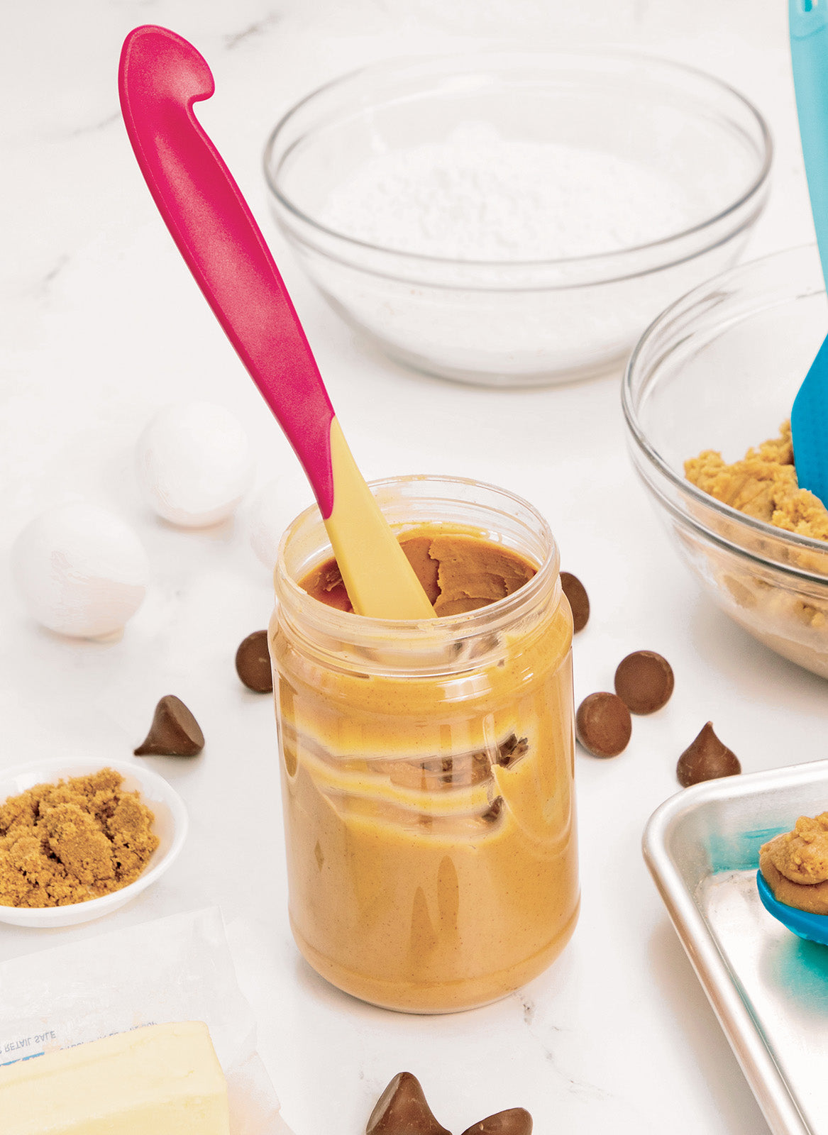 Talisman Designs PB& J Scraper Spreader, Red/Tan