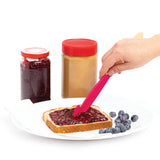 Talisman Designs PB& J Scraper Spreader, Red/Tan