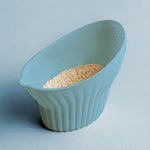 Talisman Designs 2-in-1 Measure Rinse & Strain for Grains, Fruit, and Beans, 2 Cups, Light Blue