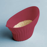 Talisman Designs 2-in-1 Measure Rinse & Strain for Grains, Fruit, and Beans, 2 Cups, Red