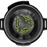 Talisman Designs Silicone Multi-Use Oven and Pressure Cooker Roasting Racks, Set of 4, Green