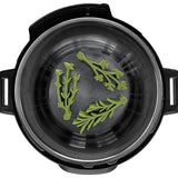 Talisman Designs Silicone Multi-Use Oven and Pressure Cooker Roasting Racks, Set of 4, Green