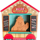 Talisman Designs Terra Cotta Sugar Bear Sugar Saver, Brown