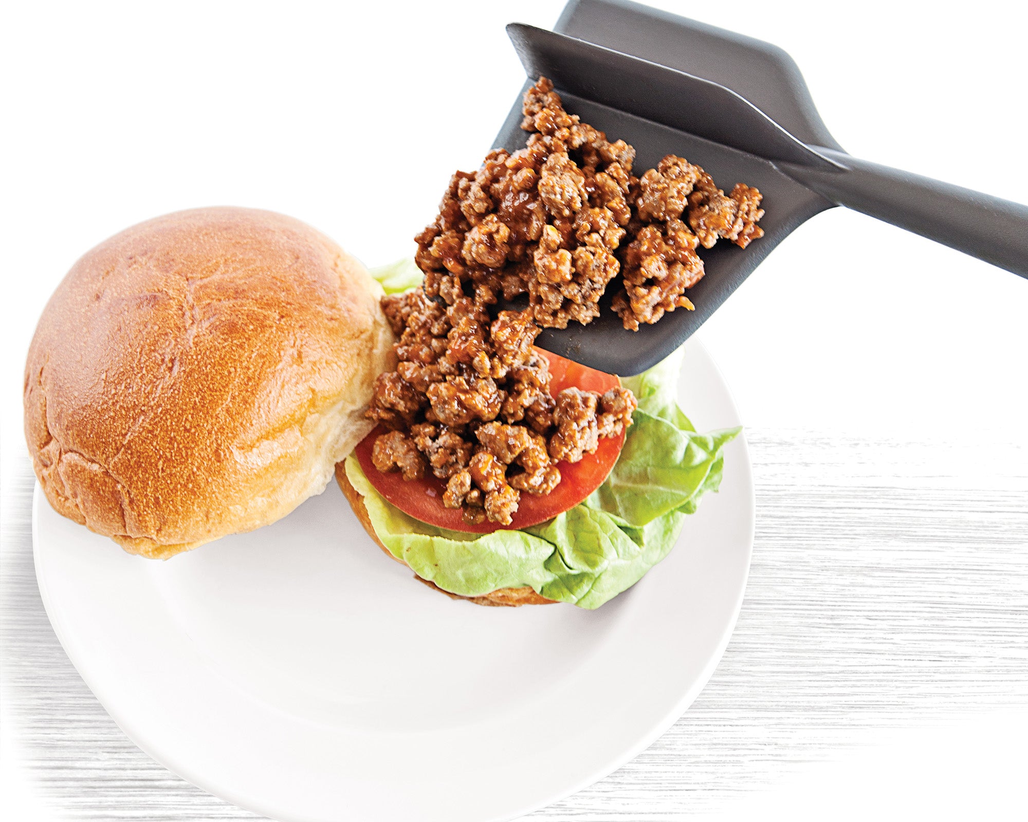 Talisman Designs Meat Chopper & Turner, Gray