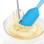 Talisman Designs 2-in-1 Beater Scraper Spatula, Blue