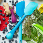 Talisman Designs 2-in-1 Cookie Scoop Spatula, Blue