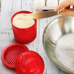 Talisman Designs Silicone Bacon Bin XL Grease Container, 2 cup, Set of 1, Red