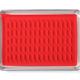 Talisman Designs Silicone Oven-Safe Bacon Mat, 11x17 inches, Red