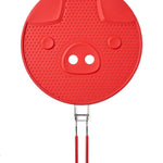 Talisman Designs Silicone Bacon Grease Splatter Guard, 13 inch, Red