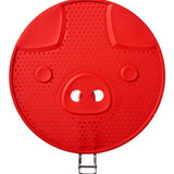 Talisman Designs Silicone Bacon Grease Splatter Guard, 13 inch, Red