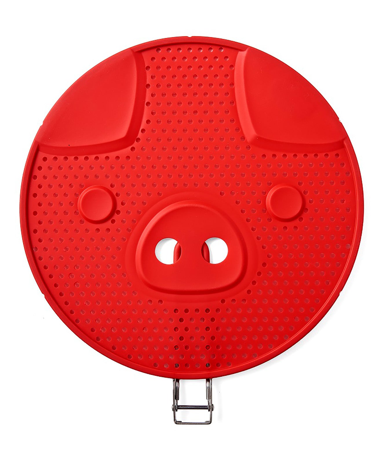 Talisman Designs Silicone Bacon Grease Splatter Guard, 13 inch, Red