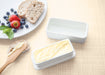 Talisman Designs Ceramic Butter Keeper, White