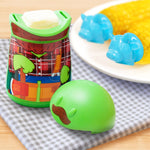 Talisman Designs Butter Bunyan Butter Keeper & Spreader with Set of 2 Babe Corn Picks, Set