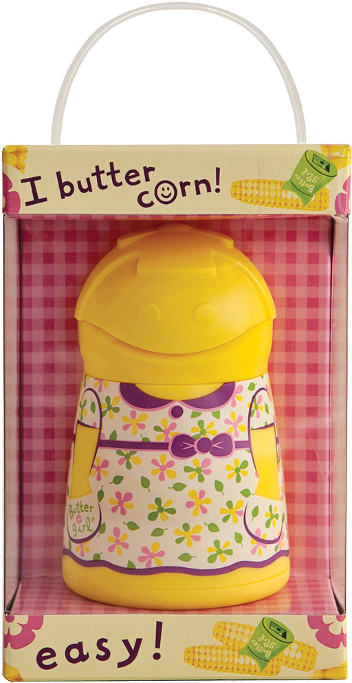 Talisman Designs Butter Girl Butter Keeper & Spreader, Yellow