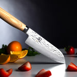 Shun Premier Blonde 5-1/2-Inch Santoku Knife
