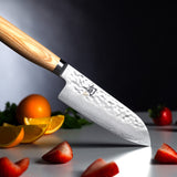 Shun Premier Blonde 5-1/2-Inch Santoku Knife
