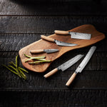 Shun Premier Blonde 2 Piece Carving Set with 9.5 Inch Slicing Knife and Carving Fork