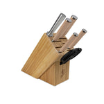 Shun Premier Blonde 7-Piece Essential Knife Block Set with Bamboo Block