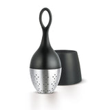 AdHoc Floatea Floating Tea Infuser with Stand, Black