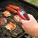 Polder Safe Serve Digital Instant Read Grill Thermometer w/ 10 Inch Probe, Red