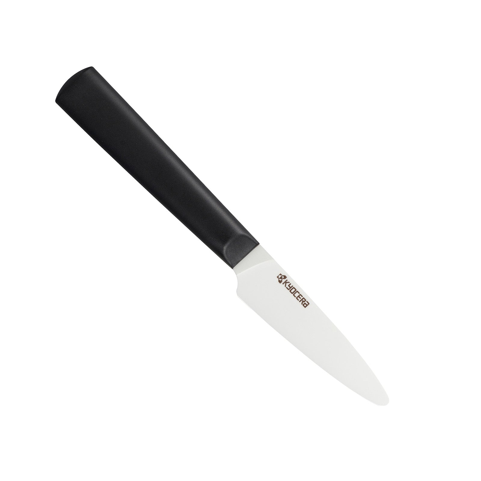 Kyocera INNOVATIONwhite® 3-Inch Ceramic Paring Knife, White Blade with Non-Slip Black Handle
