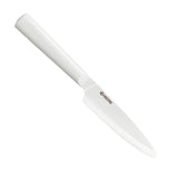 Kyocera INNOVATIONwhite® 4.5-Inch Ceramic Utility Knife, White Blade with Non-Slip White Handle