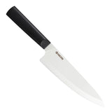 Kyocera INNOVATIONwhite® 7-Inch Ceramic Chef's Knife, White Blade with Non-Slip Black Handle