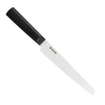 Kyocera INNOVATIONwhite® 7-Inch Ceramic Bread Knife, White Micro Serrated Blade with Non-Slip Black Handle