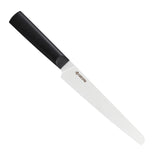 Kyocera INNOVATIONwhite® 7-Inch Ceramic Bread Knife, White Micro Serrated Blade with Non-Slip Black Handle
