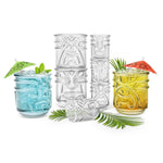 Final Touch Tiki Shot Glasses, Set of 4