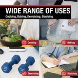 CDN TM8 Digital Cooking Timer and Clock, White