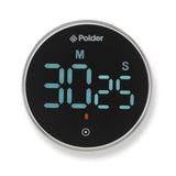 Polder Twist Digital Kitchen Timer with Extra Large Display and 100 Minute Countdown