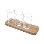 Final Touch 4 Piece Margarita and Frozen Drink Flight Tasting Set