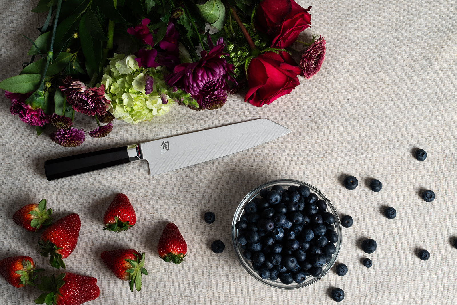 Shun Dual Core 8-Inch Kiritsuke Knife VG0017