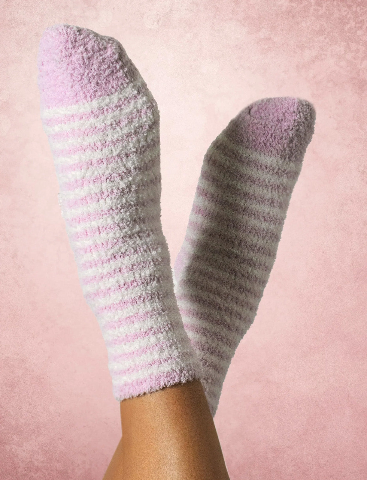 Aromasoles Essential Oil Infused Warm Cozy Slipper Socks, 3 Pack, Lavender Infused
