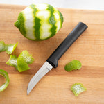 Rada Cutlery 2.38-Inch Granny Paring Knife Set of 2, Black Handles & Quick Edge Knife Sharpener