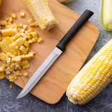 Rada Cutlery 4.875-Inch Utility/Steak Knife, Black Handle