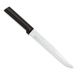 Rada Cutlery 7-Inch Slicer Knife Set of 2, Black Handles & Quick Edge Knife Sharpener