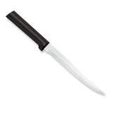 Rada Cutlery 6.625 Carver Boning Knife Set of 2, Black Handles & Quick Edge Knife Sharpener