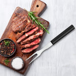 Rada Cutlery 5.125-Inch Carving Fork, Black Handle