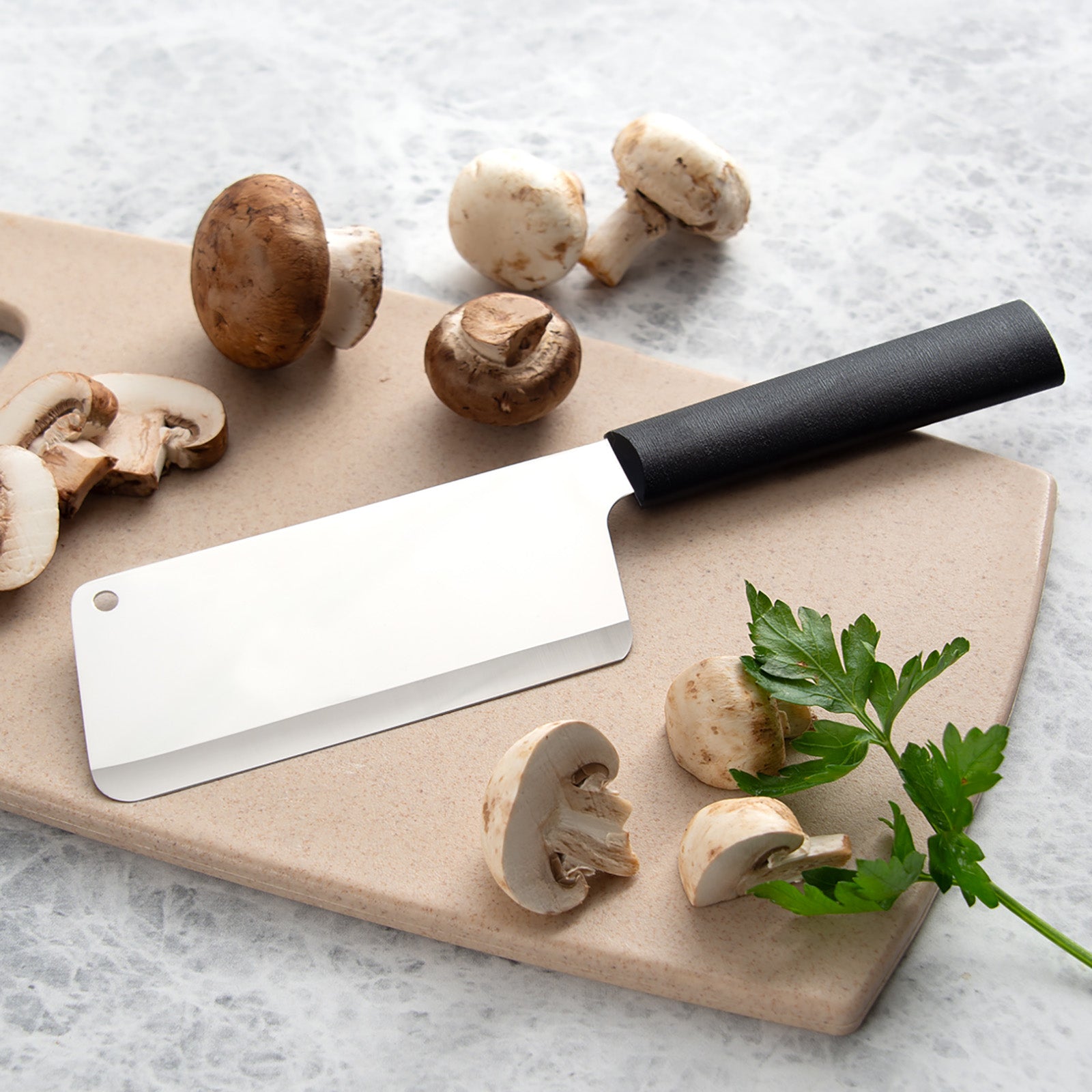 Rada 5.25 Inch Chef's Dicer Knife, Black Handle