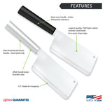 Rada 5.25 Inch Chef's Dicer Knife, Black Handle