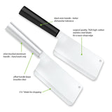 Rada 5.25 Inch Chef's Dicer Knife, Black Handle