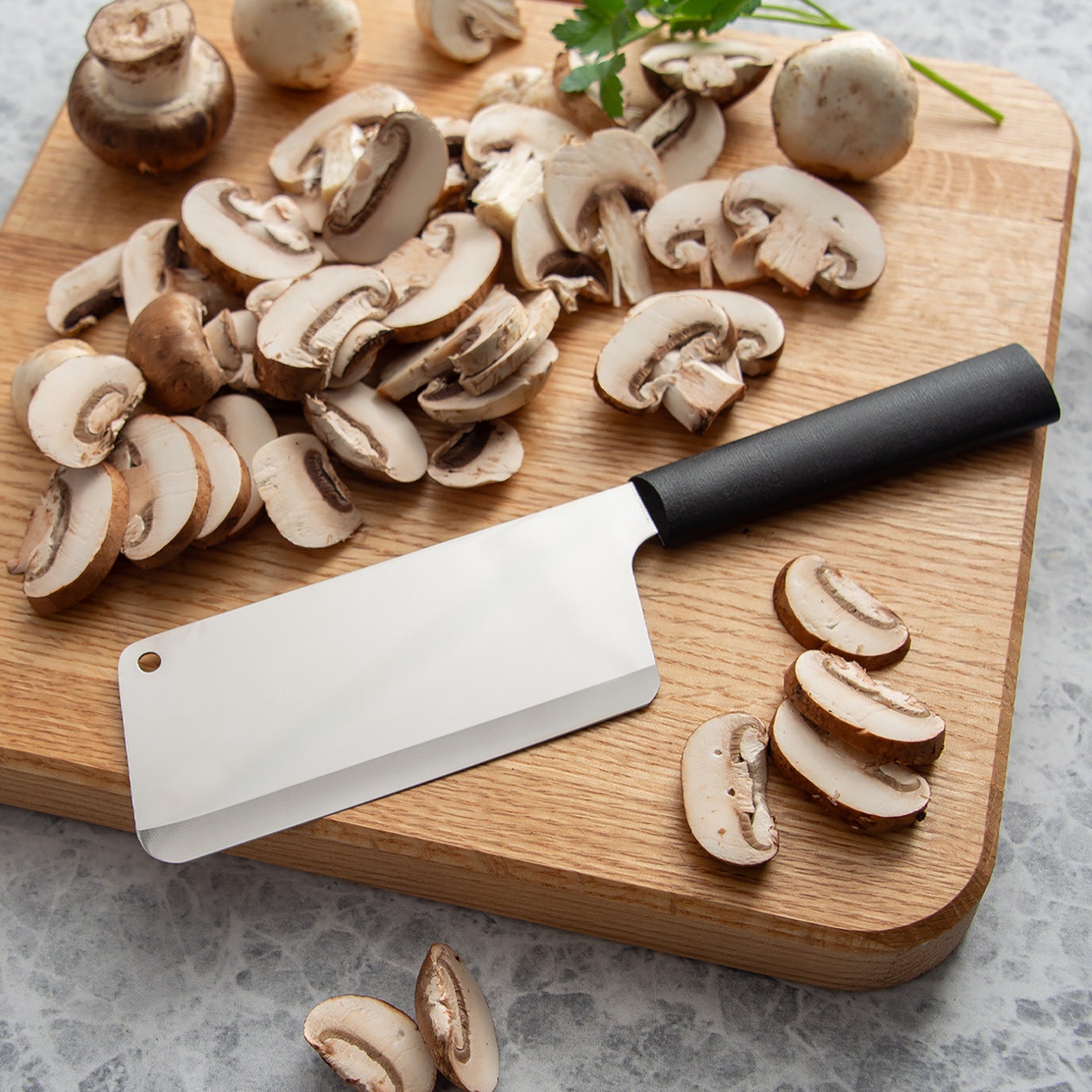 Rada 5.25 Inch Chef's Dicer Knife, Black Handle