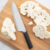 Rada Cutlery 8.5-Inch French Chef Knife Straight Stainless Steel Blade, Black Handle