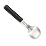 Rada Cutlery 9.25-Inch Ice Cream Scoop, Black Handle